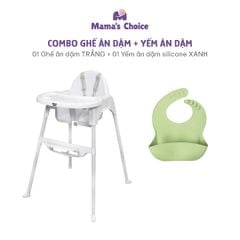Ghế Ăn Dặm Mama's Choice, Ghế Cho Bé Tập Ăn Dặm, Kiểu Dáng Chắc Chắn Dễ Tháo Lắp và Vệ Sinh