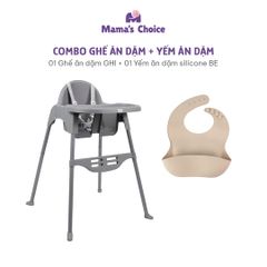 Ghế Ăn Dặm Mama's Choice, Ghế Cho Bé Tập Ăn Dặm, Kiểu Dáng Chắc Chắn Dễ Tháo Lắp và Vệ Sinh