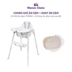 Ghế Ăn Dặm Mama's Choice, Ghế Cho Bé Tập Ăn Dặm, Kiểu Dáng Chắc Chắn Dễ Tháo Lắp và Vệ Sinh