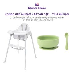 Ghế Ăn Dặm Mama's Choice, Ghế Cho Bé Tập Ăn Dặm, Kiểu Dáng Chắc Chắn Dễ Tháo Lắp và Vệ Sinh