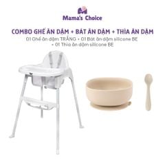 Ghế Ăn Dặm Mama's Choice, Ghế Cho Bé Tập Ăn Dặm, Kiểu Dáng Chắc Chắn Dễ Tháo Lắp và Vệ Sinh