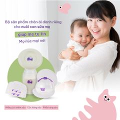Combo Cốc Hứng Sữa, Phễu Hứng Sữa và Lót Thấm Sữa Mama's Choice, Tiện Lợi Tiết Kiệm Cho Mẹ Bầu và Sau Sinh