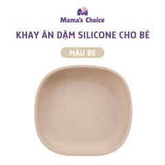 Khay Ăn Dặm Silicone Cho Bé Phiên Bản Mới Mama's Choice, Gọn Hơn, Dễ Vệ Sinh Hơn