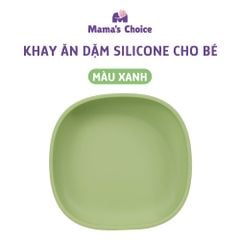 Khay Ăn Dặm Silicone Cho Bé Phiên Bản Mới Mama's Choice, Gọn Hơn, Dễ Vệ Sinh Hơn