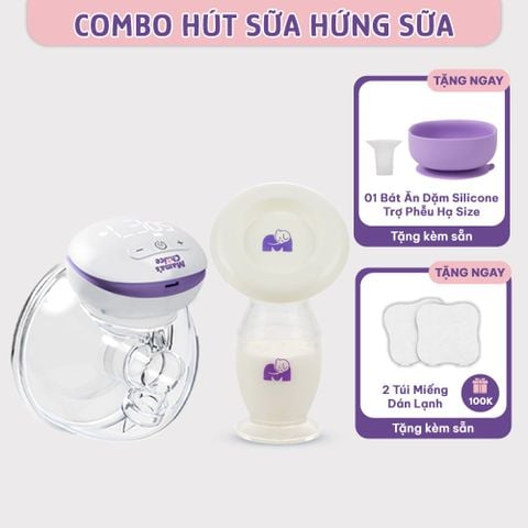 Máy Hút Sữa Không Dây và Cốc Hứng Sữa Mama’s Choice, Combo Hút Sữa Rảnh Tay, Tiện Lợi Giá Tốt Mẹ Nào Cũng Phải Có