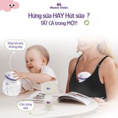 Máy Hút Sữa Không Dây và Cốc Hứng Sữa Mama’s Choice, Combo Hút Sữa Rảnh Tay, Tiện Lợi Giá Tốt Mẹ Nào Cũng Phải Có