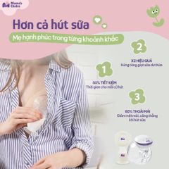 Máy Hút Sữa Không Dây và Cốc Hứng Sữa Mama’s Choice, Combo Hút Sữa Rảnh Tay, Tiện Lợi Giá Tốt Mẹ Nào Cũng Phải Có