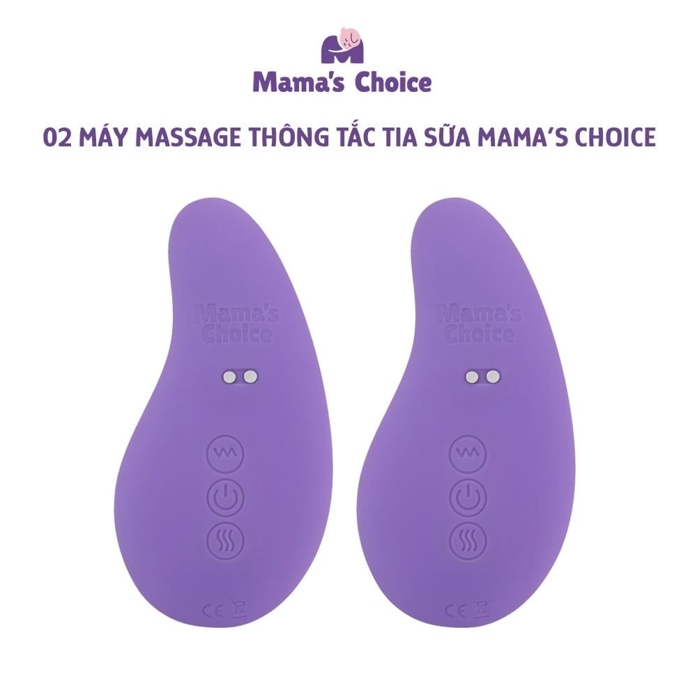 Máy Thông Tắc Tia Sữa Mama's Choice, Hỗ Trợ Kích Sữa và Phản Xạ Xuống Sữa Nhanh, 10 Chế Độ Massage Êm Ái Hiệu Quả