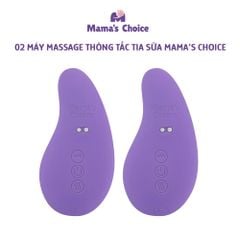 Máy Thông Tắc Tia Sữa Mama's Choice, Hỗ Trợ Kích Sữa và Phản Xạ Xuống Sữa Nhanh, 10 Chế Độ Massage Êm Ái Hiệu Quả