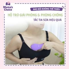 Máy Thông Tắc Tia Sữa Mama's Choice, Hỗ Trợ Kích Sữa và Phản Xạ Xuống Sữa Nhanh, 10 Chế Độ Massage Êm Ái Hiệu Quả