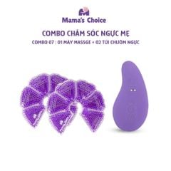 Combo Núm Trợ Ti, Túi Chườm Ngực, Máy Thông Tắc Tia Sữa, Miếng Dán Lạnh Mama's Choice - Combo Chăm Sóc Ngực Mẹ