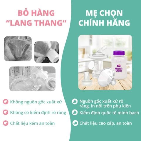Cổ Nối Máy Hút Sữa Medela 5 Chi Tiết Thương Hiệu Maymom, Tương Thích Máy Medela MaxFlow, Freestyle, SwingMaxi, Sonata