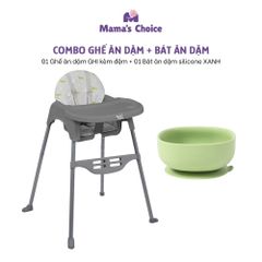 Ghế Ăn Dặm Mama's Choice, Ghế Cho Bé Tập Ăn Dặm, Kiểu Dáng Chắc Chắn Dễ Tháo Lắp và Vệ Sinh
