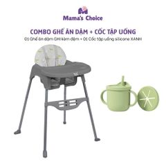 Ghế Ăn Dặm Mama's Choice, Ghế Cho Bé Tập Ăn Dặm, Kiểu Dáng Chắc Chắn Dễ Tháo Lắp và Vệ Sinh
