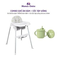 Ghế Ăn Dặm Mama's Choice, Ghế Cho Bé Tập Ăn Dặm, Kiểu Dáng Chắc Chắn Dễ Tháo Lắp và Vệ Sinh