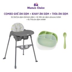Ghế Ăn Dặm Mama's Choice, Ghế Cho Bé Tập Ăn Dặm, Kiểu Dáng Chắc Chắn Dễ Tháo Lắp và Vệ Sinh
