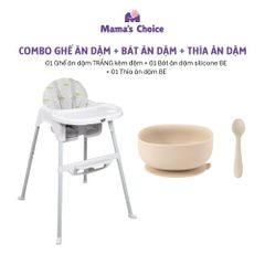 Ghế Ăn Dặm Mama's Choice, Ghế Cho Bé Tập Ăn Dặm, Kiểu Dáng Chắc Chắn Dễ Tháo Lắp và Vệ Sinh