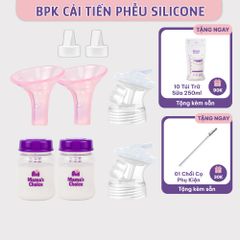 Phụ Kiện Hút Sữa Cải Tiến Phễu Silicone Cho Máy Spectra, Avent, Fazt, Rozabi, Vắt Sữa Êm Ái, Kiểm Định An Toàn Quốc Tế