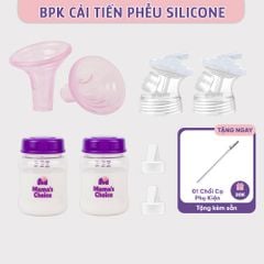Phụ Kiện Hút Sữa Cải Tiến Phễu Silicone Cho Máy Spectra, Avent, Fazt, Rozabi, Vắt Sữa Êm Ái, Kiểm Định An Toàn Quốc Tế