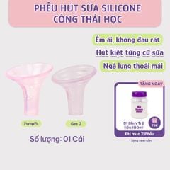 Phễu Hút Sữa Silicone Công Thái Học Mama's Choice, Silicone Bạch Kim Siêu Mềm Tăng Hiệu Quả Hút Sữa Kích Sữa
