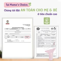 Phễu Hút Sữa Silicone Công Thái Học Mama's Choice, Êm Ái, Kích Sữa Hiệu Quả