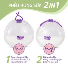 Combo Cốc Hứng Sữa, Phễu Hứng Sữa và Lót Thấm Sữa Mama's Choice, Tiện Lợi Tiết Kiệm Cho Mẹ Bầu và Sau Sinh