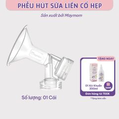 Phễu Hút Sữa Liền Cổ Nối Maymom, Phụ Kiện Thay Thế Máy Vắt Sữa Medela Pump-Sonata-Freestyle-Swing