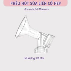 Phễu Hút Sữa Liền Cổ Nối Maymom, Phụ Kiện Thay Thế Máy Vắt Sữa Medela Pump-Sonata-Freestyle-Swing