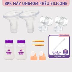 Phụ Kiện Hút Sữa Phễu Silicone Cho Máy Unimom, Kiểm Định An Toàn Quốc Tế, Vắt Sữa Êm Ái và Hiệu Quả