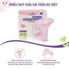 Phụ Kiện Hút Sữa Cải Tiến Phễu Silicone Cho Máy Spectra, Avent, Fazt, Rozabi, Vắt Sữa Êm Ái, Kiểm Định An Toàn Quốc Tế