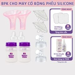 Phụ Kiện Hút Sữa Phễu Silicone Cho Máy Spectra Avent Fazt, Vắt Sữa Êm Ái và Hiệu Quả, Nhiều Lựa Chọn Size