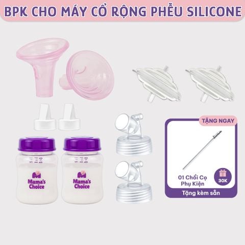 Phụ Kiện Hút Sữa Phễu Silicone Cho Máy Spectra Avent Fazt, Vắt Sữa Êm Ái và Hiệu Quả, Nhiều Lựa Chọn Size