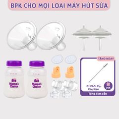 Phụ Kiện Hút Sữa Maymom Dùng Cho Bình Sữa Cổ Hẹp, Thay Thế Máy Medela MaxFlow, Sonata, Freestyle, Swing Maxi...
