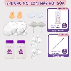 Phụ Kiện Hút Sữa Maymom Dùng Cho Bình Sữa Cổ Hẹp, Thay Thế Máy Medela MaxFlow, Sonata, Freestyle, Swing Maxi...