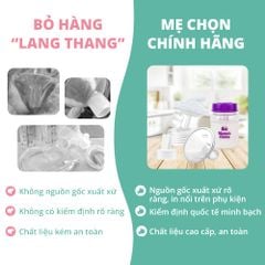 Cổ Nối Máy Hút Sữa Cổ Rộng 3 Chi Tiết Thương Hiệu Maymom, Tương Thích Máy Spectra, Avent, Fazt, Rozabi