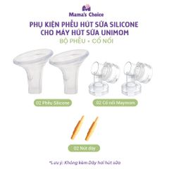 Phụ Kiện Hút Sữa Phễu Silicone Cho Máy Unimom, Kiểm Định An Toàn Quốc Tế, Vắt Sữa Êm Ái và Hiệu Quả