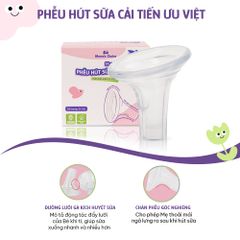 Phụ Kiện Hút Sữa Phễu Silicone Cho Máy Unimom, Kiểm Định An Toàn Quốc Tế, Vắt Sữa Êm Ái và Hiệu Quả