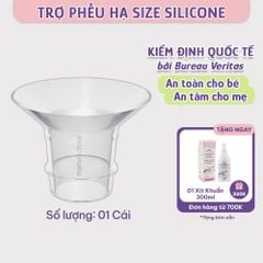 Trợ Phễu Silicone Mama's Choice NewFit, Đệm Hạ Size Phễu Size 15-17-19-21mm, Hút Sữa Hiệu Quả và Êm Ái (01 Cái)