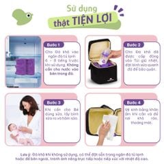 Túi Đá Khô Trữ Sữa Mama’s Choice, Bảo Quản Lạnh Sữa Mẹ Đến 12 Giờ, Giữ Nhiệt Bình Sữa, Đựng và Giữ Ấm Đồ Ăn Cho Mẹ & Bé