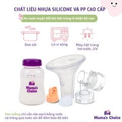 Bộ Phụ Kiện Hút Sữa Phễu Silicone Dùng Cho Máy Medela Pump In Style Advanced, Kiểm Định An Toàn, Hút Sữa Êm Ái Hiệu Quả
