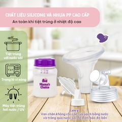 Phụ Kiện Hút Sữa Phễu Silicone Cho Máy Spectra Avent Fazt, Vắt Sữa Êm Ái và Hiệu Quả, Nhiều Lựa Chọn Size