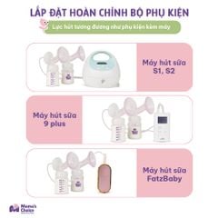 Phụ Kiện Hút Sữa Phễu Silicone Cho Máy Spectra Avent Fazt, Vắt Sữa Êm Ái và Hiệu Quả, Nhiều Lựa Chọn Size