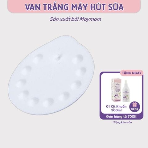 Van Trắng Máy Hút Sữa Maymom, Phụ Kiện Thay Thế Máy Medela Pump, Harmony, Swing, Mini Electric