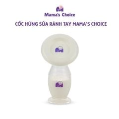 Cốc Hứng Sữa Mama’s Choice, Hút Sữa Rảnh Tay, Chất Liệu Silicone Cao Cấp, Chứng Nhận An Toàn FDA (1 Cốc)
