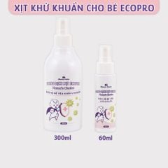 Xịt Khử Khuẩn EcoPro Mama's Choice, Xịt Khuẩn Đồ Dùng Cho Bé, Bình Sữa Núm Ti Giả, Bảo Vệ Bé Yêu An Toàn
