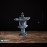  Mô hình Cầu đá - Cột đèn trang trí bể cá 