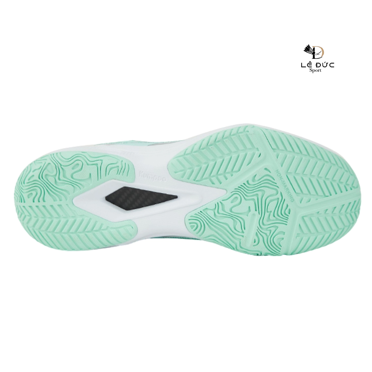 Giày Cầu Lông Kumpoo KH-E316 - Trắng Xanh