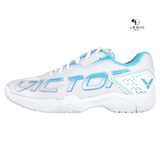 Giày Cầu Lông Victor A240 AM - Trắng xanh