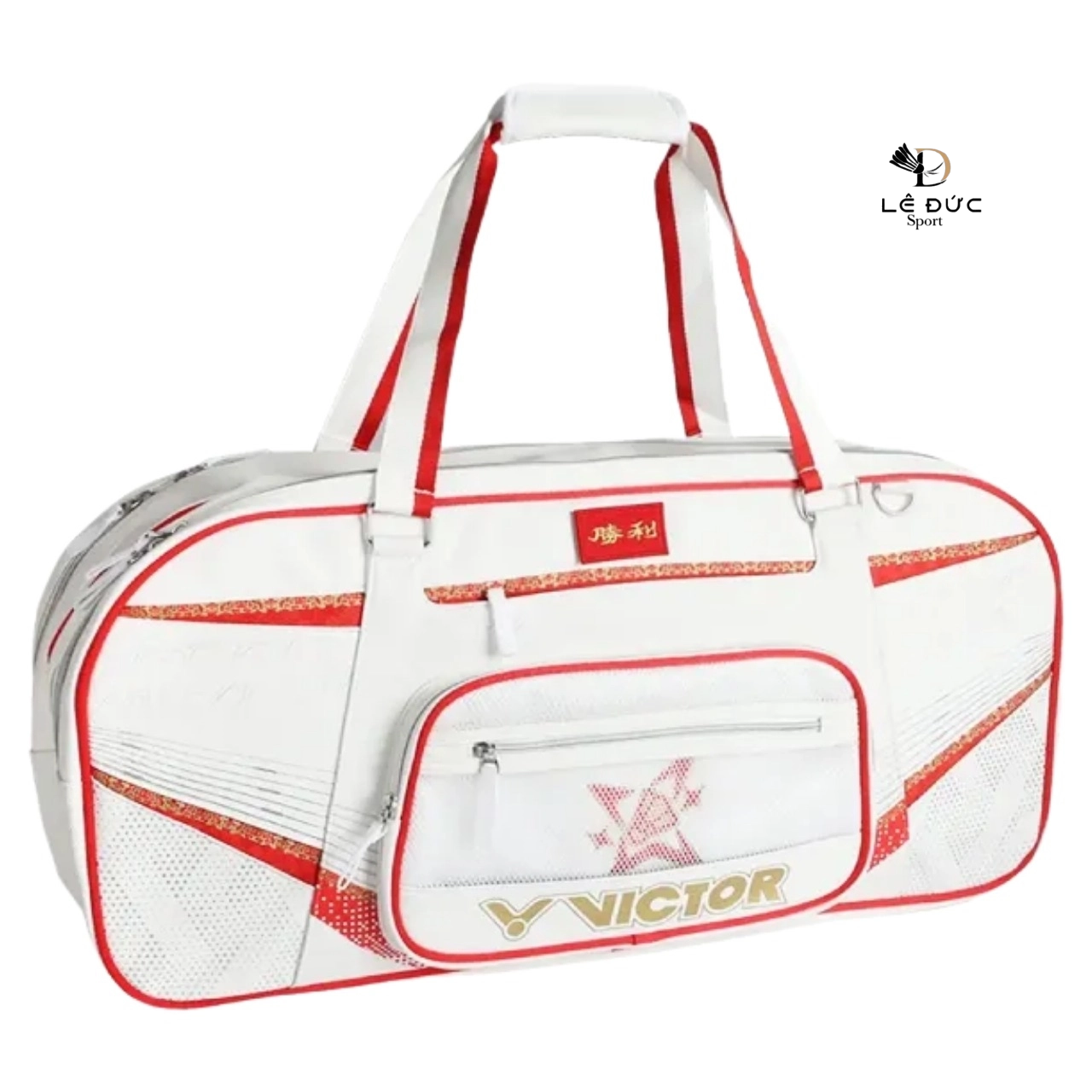 Túi Cầu Lông Victor BR5642 EX/A - Trắng Đỏ