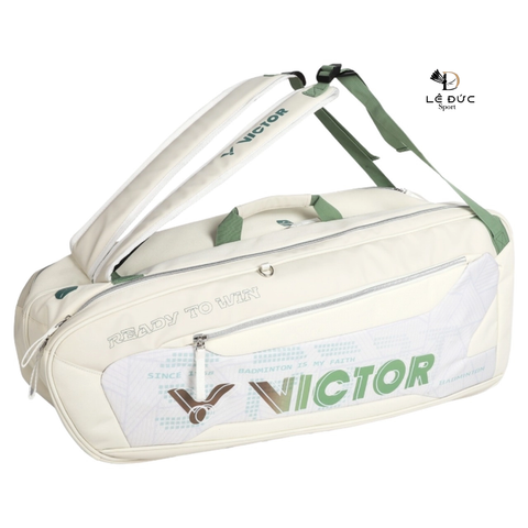Túi Cầu Lông Victor BR5223LG - Trắng Xanh Lá